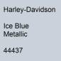 Preview: Harley-Davidson, Ice Blue Metallic, 44437.